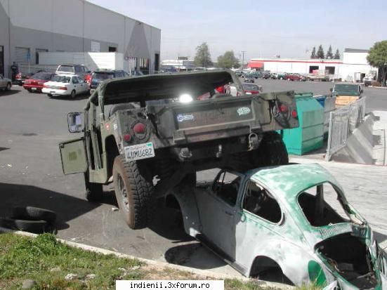 hummer masina frate. iti vine crezi poate faca una asta